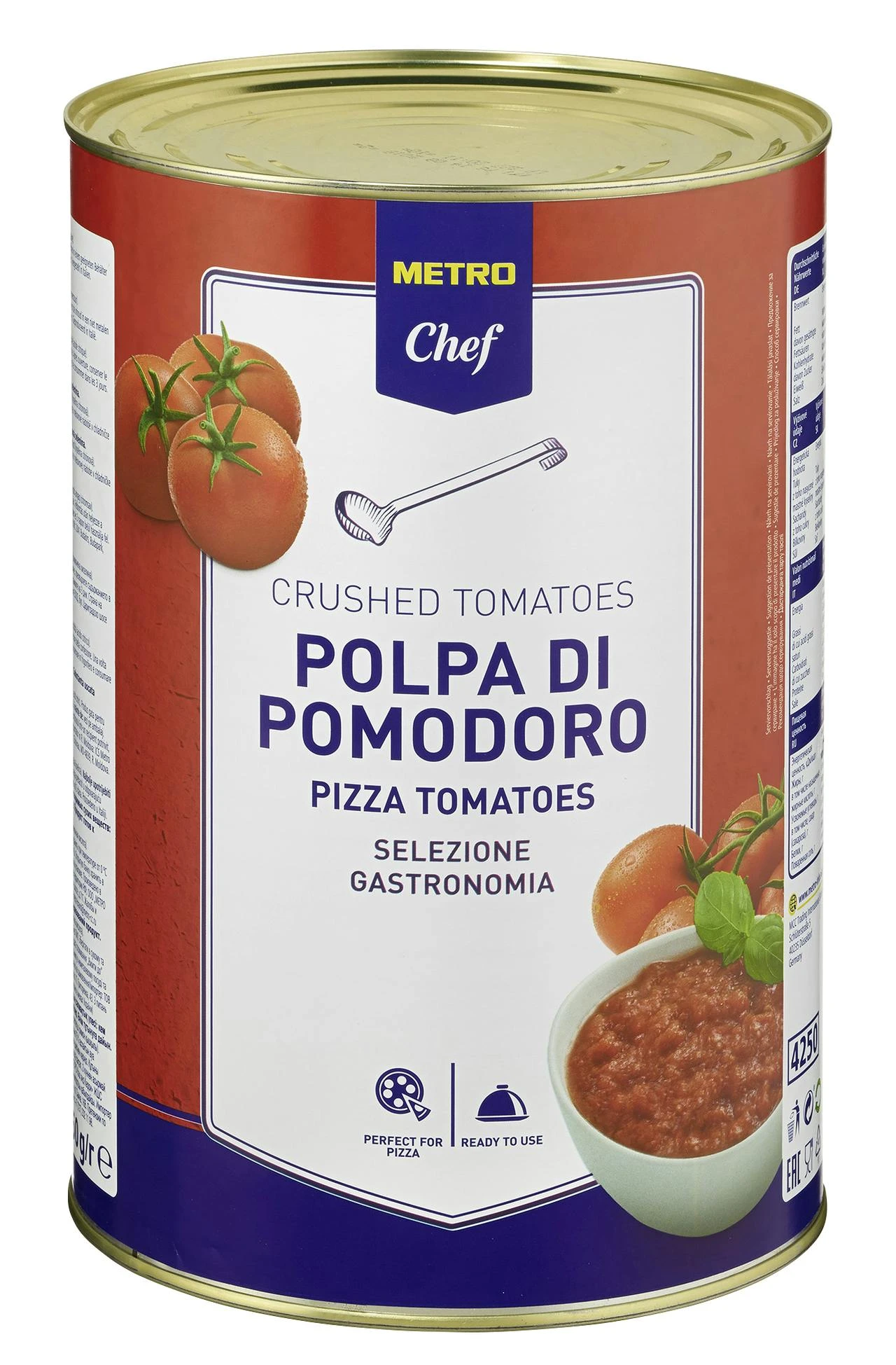 Aro Pizzasauce (4,1 Kg) – Bild 2