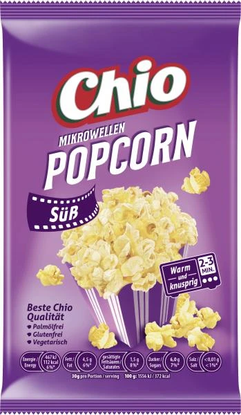 Chio Mikrowellen Popcorn Süß