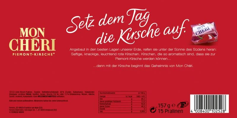 Mon Chéri Piemont-Kirsche – Bild 3