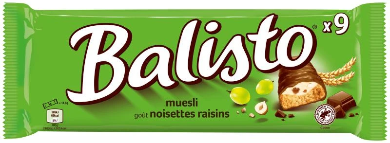 Balisto Müsli-Mix Schokoriegel Multipack