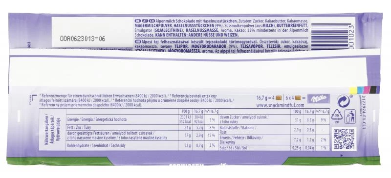 Milka Tafel Haselnuss – Bild 3
