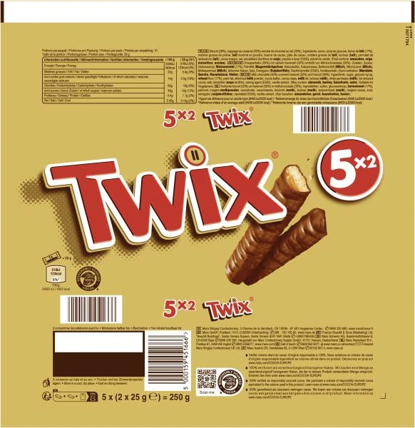 Twix Schokoriegel Multipack – Bild 2