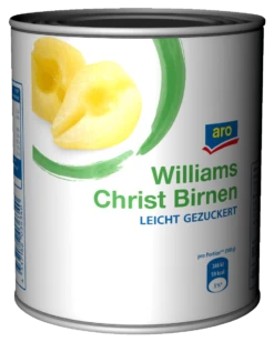 Aro Birnen Halbe Frucht, Leicht Gezuckert (850 Ml)