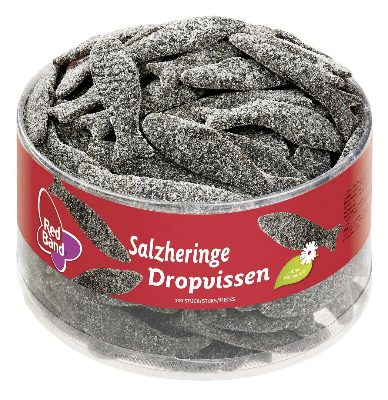 Red Band Lakritz Salzheringe 100 Stück (1,18 Kg)
