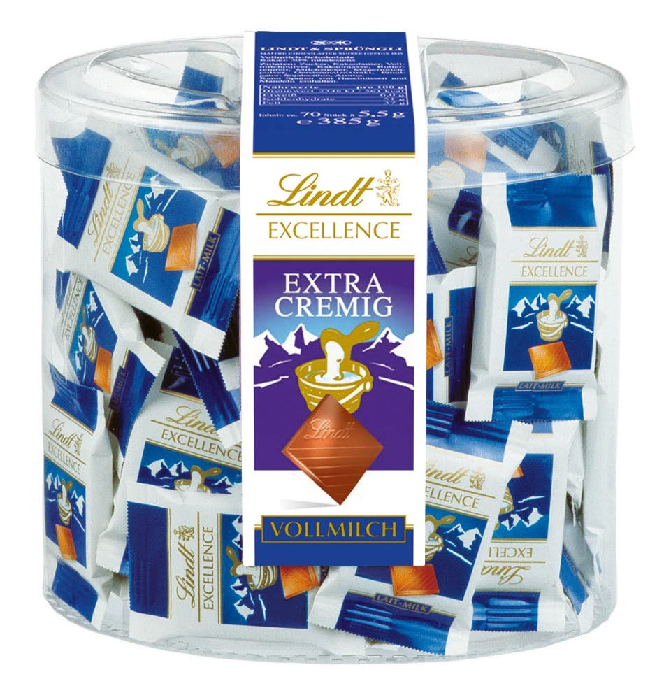 Lindt Excellence 70% Mini 70 Täfelchen X 5,5 G (385 G) – Bild 2