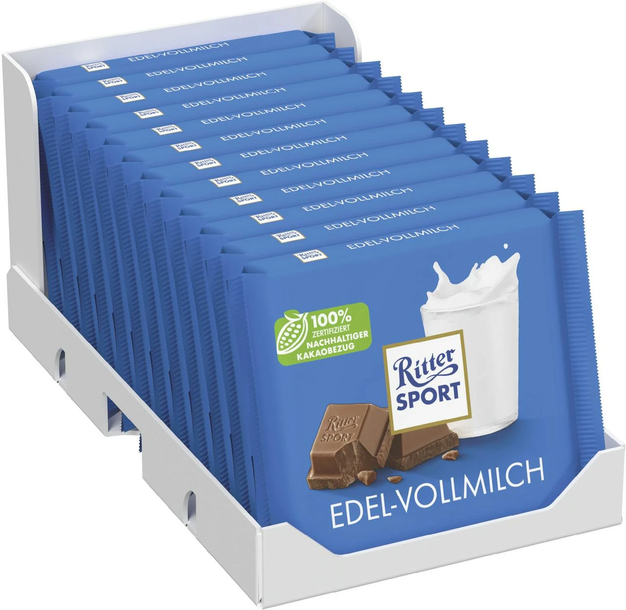 Ritter Sport Schokoladentafeln Minis Bunte Vielfalt 84 Portionen X 16,97g (1,42kg) – Bild 2