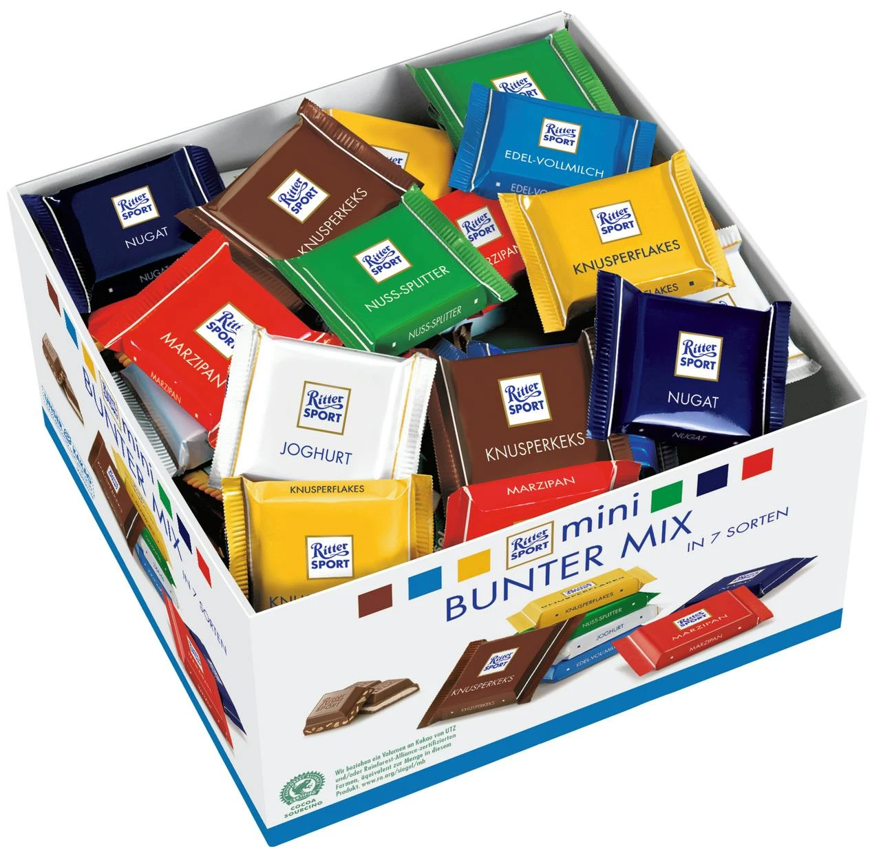 Ritter Sport Nuss Klasse Voll-Nuss 10 X 100 G (1 Kg) – Bild 7
