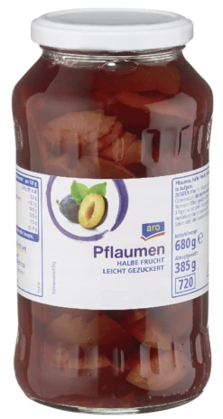 Aro Pflaumen Halbe Frucht (720 Ml)
