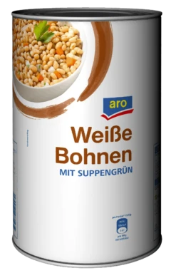 Aro Weiße Bohnen Mit Suppengrün (1 X 4,25 L)